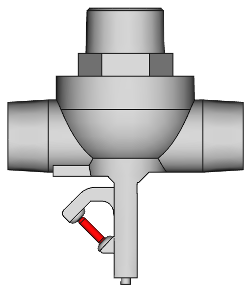 MJC 50mm - heat activated, 5mm bulb / Standard A, Double Outlet